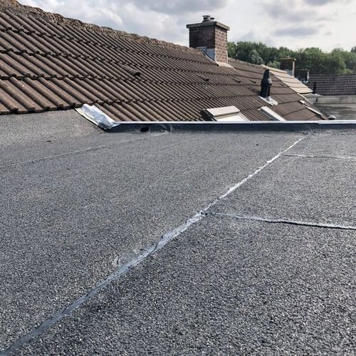 Nieuw plat dak gelegd in Gilze Nieuw plat dak gelegd in Gilze